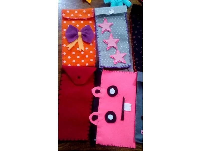 کاروفناوری ششم دوخت جا مدادی با نمد آذر 98