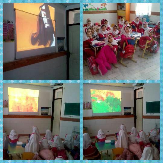 آشنایی نوگلان با حضرت ابراهیم برداشت در قالب نقاشی