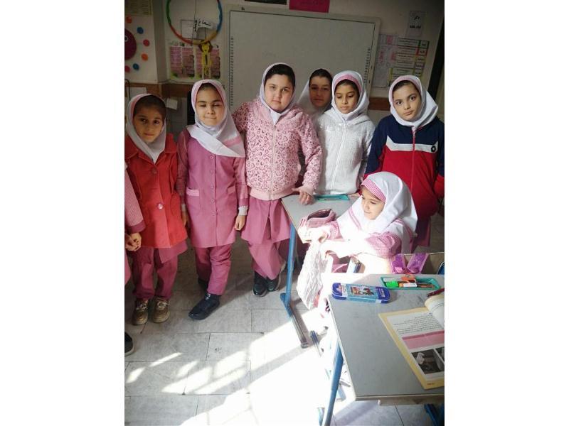 آزمایش بازتابش منظم ونا منظم، با آینه وآلومینیوم سوم دبستان آذر 98