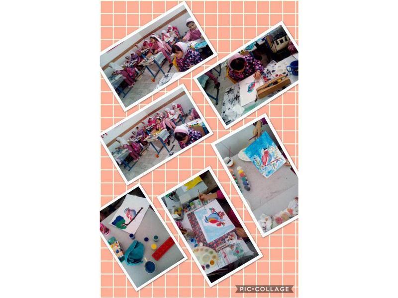 زنگ نقاشی- پایه سوم