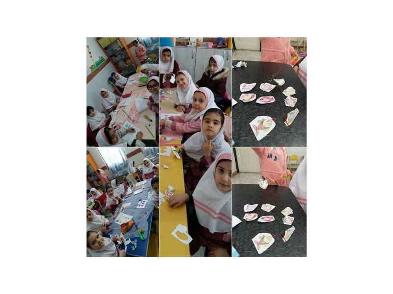 دست ورزی و کاردستی -ماهیگیری- نوگلان پیش دبستانی