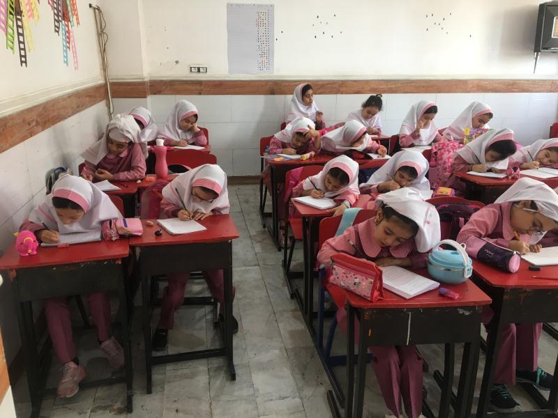 اولین املای دوم دبستان مهر 98