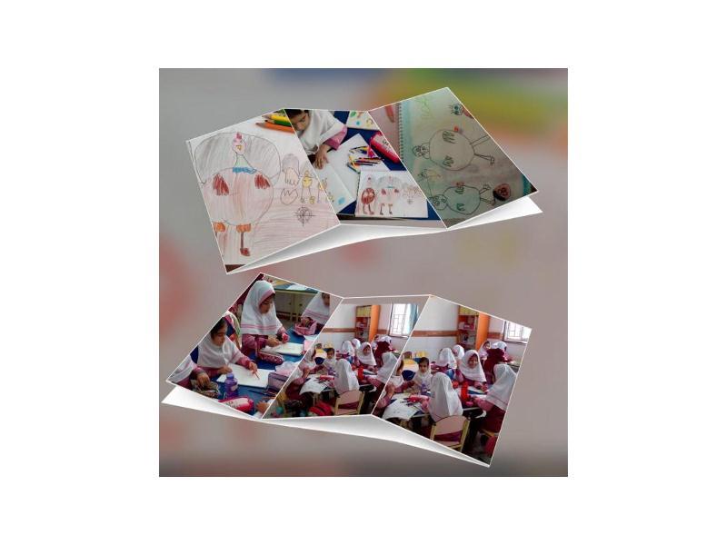 زنگ نقاشي پایه پیش دبستانی