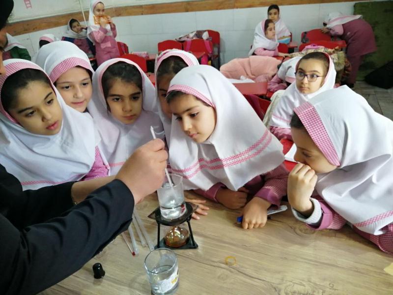 آزمایش با دماسنج دوم دبستان آذر 98