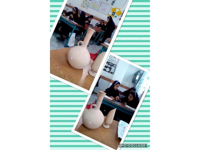 کلاس هفتم طراحی با آبرنگ