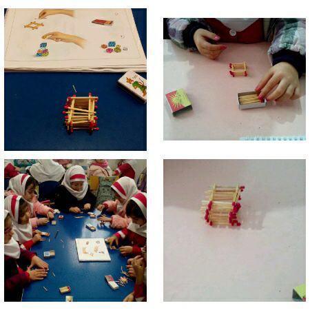 کاردستی و مهارت __برج سازی(تعادل)پیش دبستان