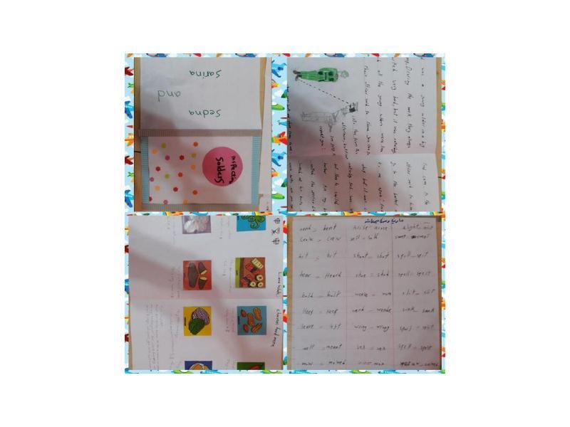 فعالیت های کلاسی بسیار زیبای زبان آموزان عزیزمان