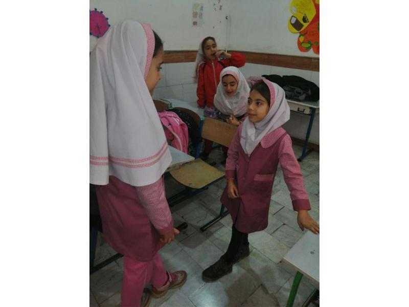 تمرین ضرب با بازی گردو شکستم سوم دبستان دی 98