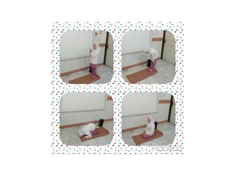 پایه سوم  آموزش نماز به صورت عملی