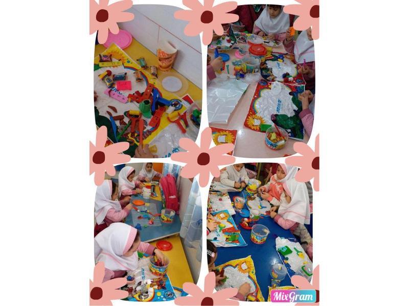 زنگ کاردستی و مهارت مقطع پیش دبستانی