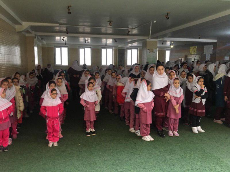 مانور زلزله و حریق 12 آذر 98