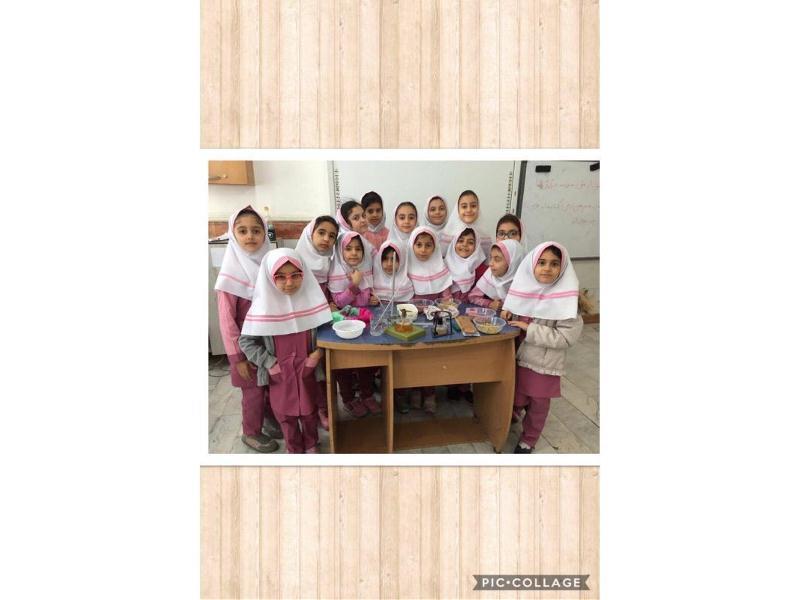 ازمايشات علوم - فصل سوم پایه دوم